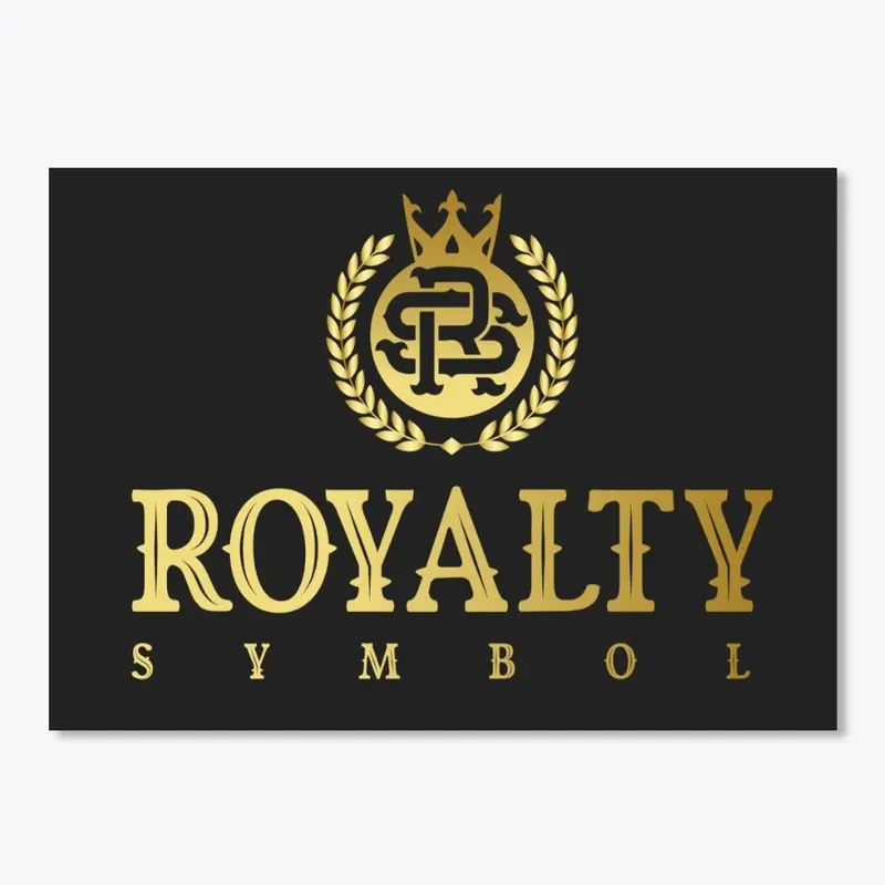 Royalty Symbol Sticker